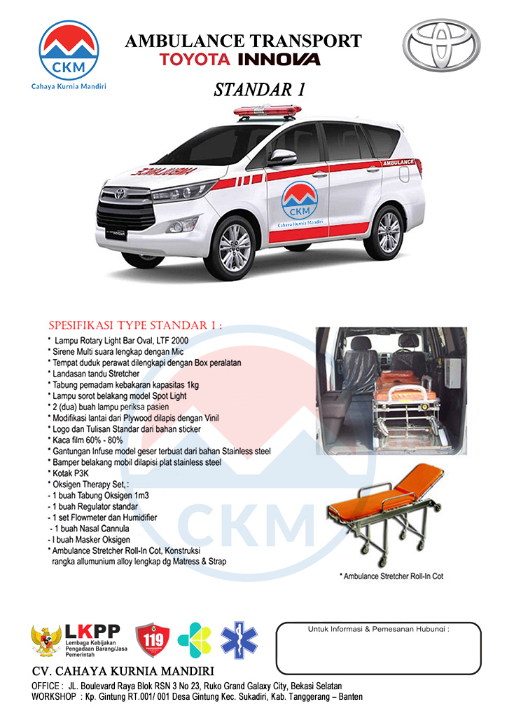 INOVA standar 1 INOVA standar 1